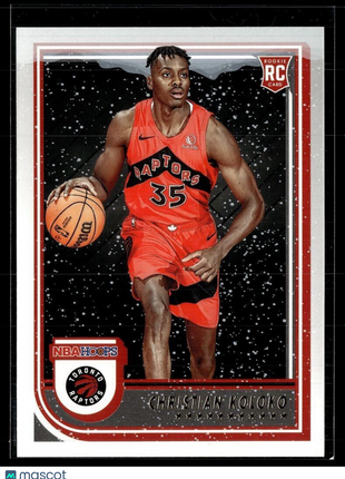 2022-23 NBA HOOPS WINTER ROOKIE 261 Christian Koloko - Toronto Raptors