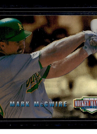 1994 UPPER DECK MICKEY MANTLES MARK MCGWIRE A'S