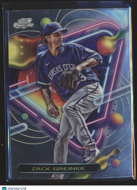 2023 TOPPS SONIC CHROME 85 Zack Greinke - Kansas City Royals