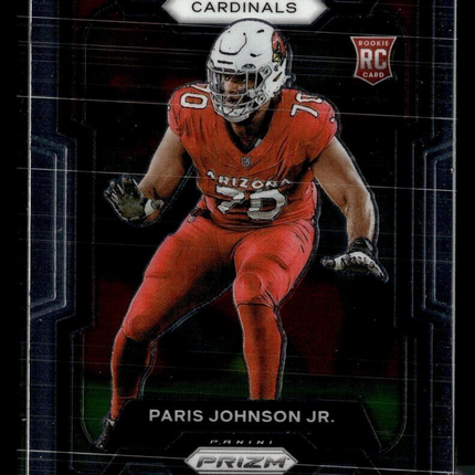2023 PRIZM ROOKIE 304 Paris Johnson Jr. - Arizona Cardinals