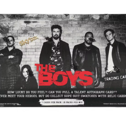 NSP 2025 Upper Deck The Boys Season 1 & 2 Trading Cards Hobby Box