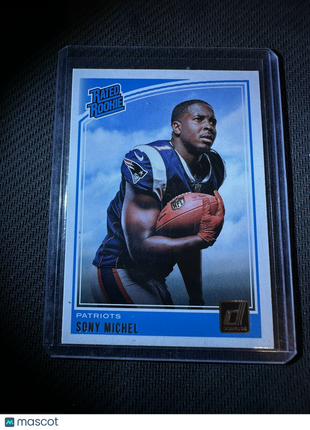 2018 Panini Donruss - Rated Rookie #310 Sony Michel (RC)