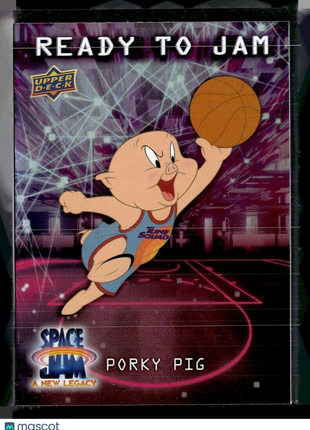 2021 UPPER DECK SPACE JAM READY TO JAM PORKY PIG