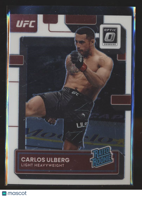 2023 OPTIC UFC RATED ROOKIE CARLOS ULBERT