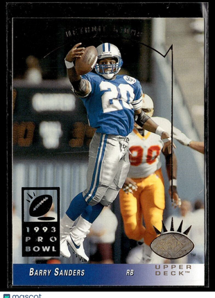 1993 SP PRO BOWL BARRY SANDERS LIONS