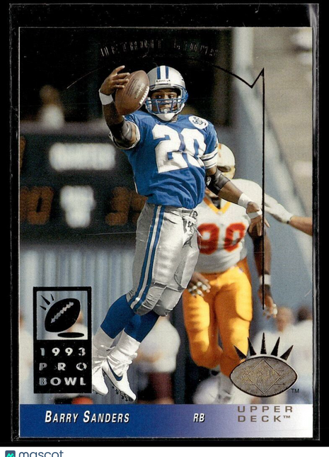 1993 SP PRO BOWL BARRY SANDERS LIONS