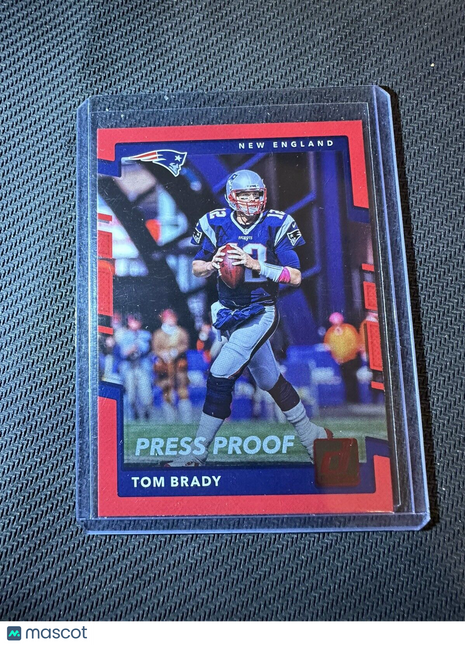 Tom Brady 2017 Donruss Red Press Proof #64 A468