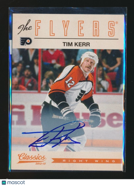 2012-13 CLASSICS AUTO TIM KERR FLYERS