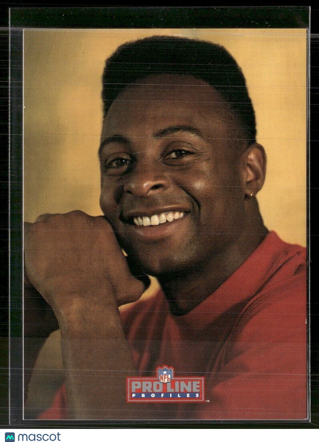 1991 PRO LINE PROFILES 9 OF 9 JERRY RICE 49ERS