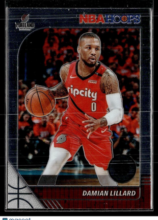 2019-20 NBA HOOPS PREMIUM DAMIAN LILLARD BLAZERS