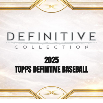 MLB 2025 Topps Definitive Baseball Hobby Box