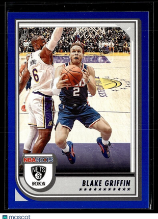 2022-23 NBA HOOPS BLUE 13 Blake Griffin - Brooklyn Nets