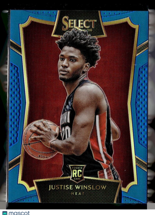 2015-16 SELECT BLUE ROOKIE /249 CONCOURSE JUSTISE WINSLOW HEAT