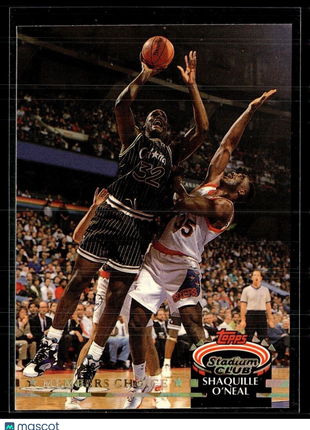1992-93 STADIUM CLUB MEMBERS CHOICE SHAQUILLE O'NEAL MAGIC