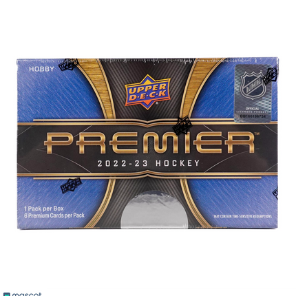 NHL 2022-23 Upper Deck Premier Hockey Hobby Box