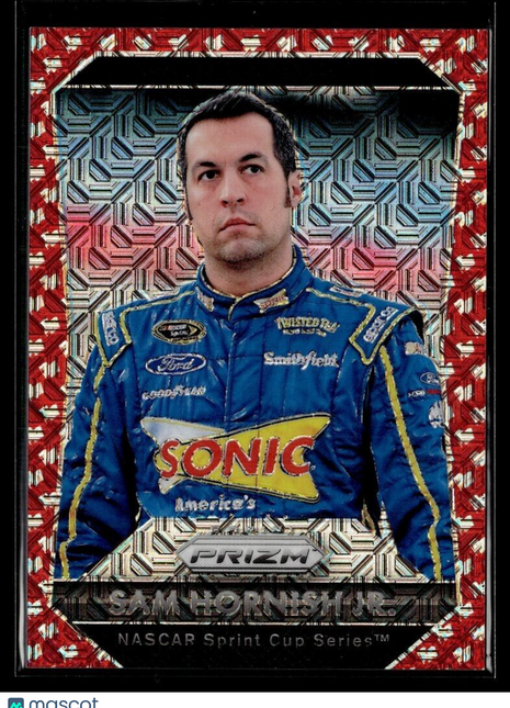 2016 PRIZM RACING RED MOJO /75 SAM HORNISH JR