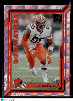 2023 DONRUSS DOMINATORS MYLES GARRETT BROWNS