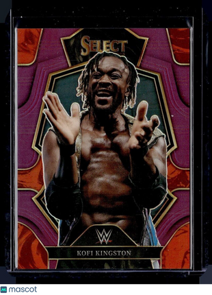 2023 SELECT WWE PURPLE /99 PREMIER LEVEL KOFI KINGSTON