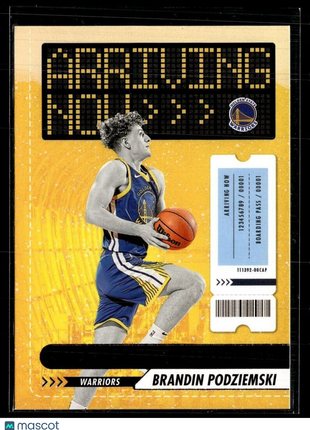 2023-24 NBA HOOPS WINTER ARRIVING NOW BRANDIN PODZIEMSKI WARRIORS