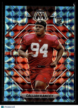 2023 MOSAIC BLUE REACTIVE ROOKIE 293 Calijah Kancey - Tampa Bay Buccaneers