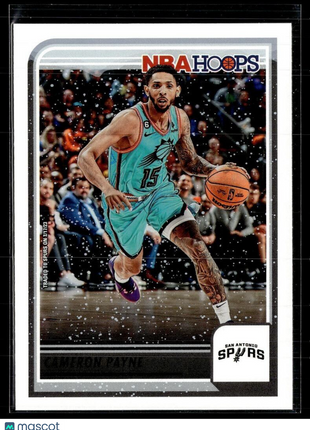 2023-24 NBA HOOPS WINTER 157 Cameron Payne - San Antonio Spurs