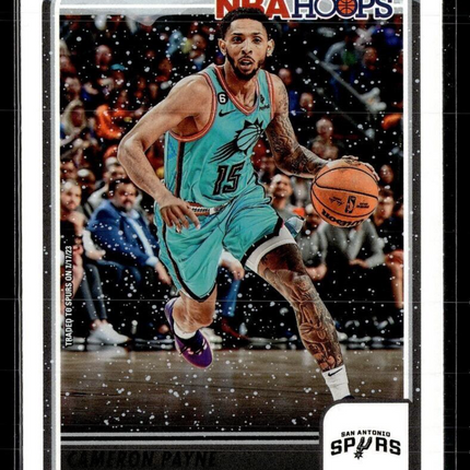 2023-24 NBA HOOPS WINTER 157 Cameron Payne - San Antonio Spurs