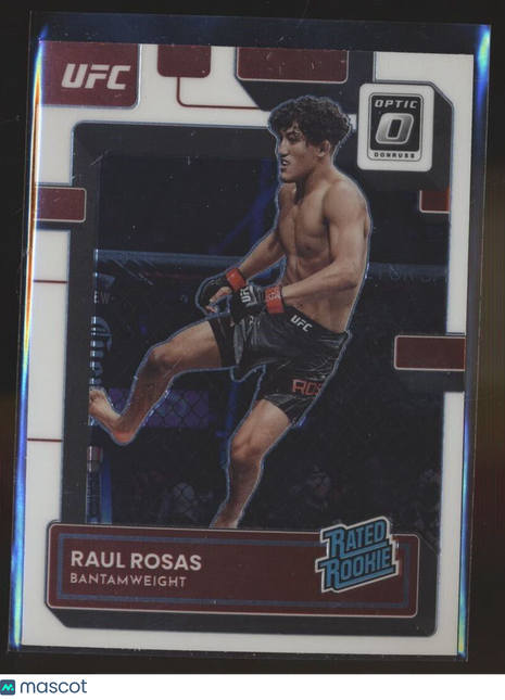 2023 OPTIC UFC RATED ROOKIE RAUL ROSAS