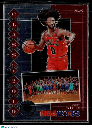 2019-20 NBA HOOPS PREMIUM CLASS OF COBY WHITE BULLS