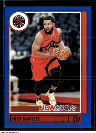 2021-22 NBA HOOPS BLUE FRED VANVLEET RAPTORS
