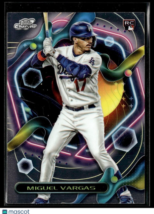 2023 TOPPS COSMIC CHROME 21 Miguel Vargas - Los Angeles Dodgers RC