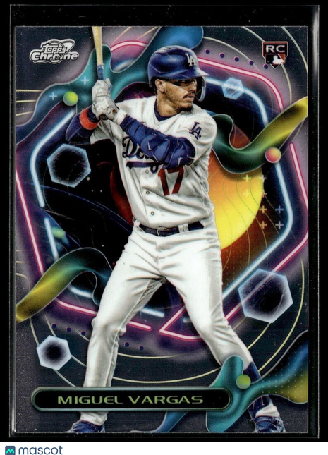 2023 TOPPS COSMIC CHROME 21 Miguel Vargas - Los Angeles Dodgers RC