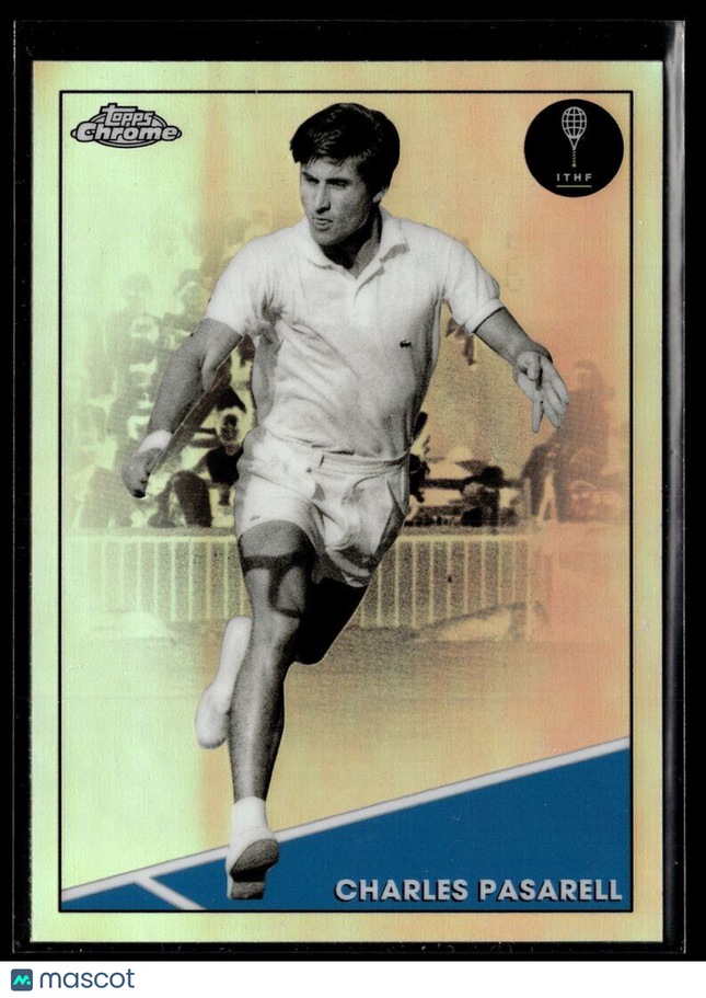 2021 TOPPS CHROME TENNIS REFRACTOR 51 Charles Pasarell