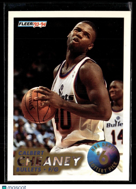 1993-94 FLEER LOTTERY PICK CALBERT CHEANEY BULLETS