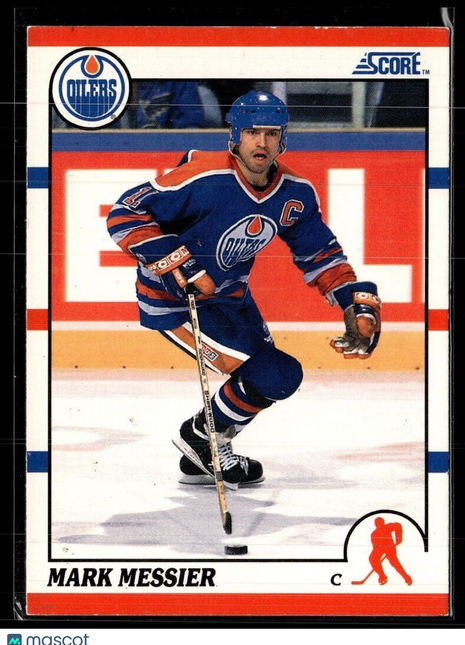 1990-91 SCORE MARK MESSIER OILERS