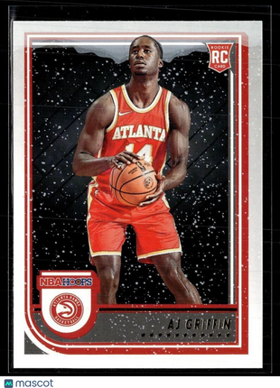 2022-23 NBA HOOPS WINTER ROOKIE 246 AJ Griffin - Atlanta Hawks