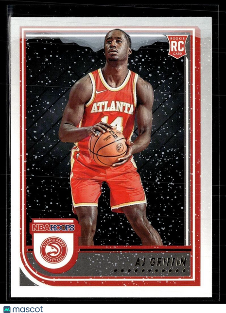 2022-23 NBA HOOPS WINTER ROOKIE 246 AJ Griffin - Atlanta Hawks