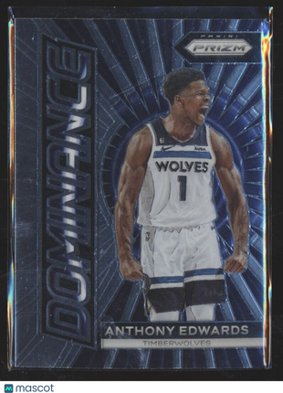 2023-24 PRIZM DOMINANCE ANTHONY EDWARDS TWOLVES
