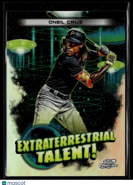 2023 TOPPS COSMIC CHROME EXTRATERRESTRIAL TALENT ONEIL CRUZ PIRATES