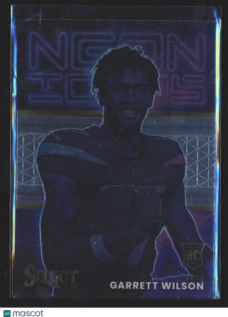 2022 SELECT NEON ICONS ROOKIE GARRETT WILSON JETS