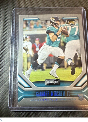 2019 Panini Playbook - Rookies #163 Gardner Minshew II /49 (RC)