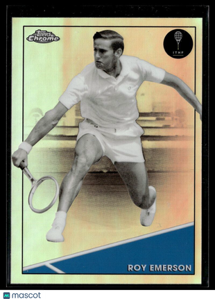 2021 TOPPS CHROME TENNIS REFRACTOR 94 Roy Emerson