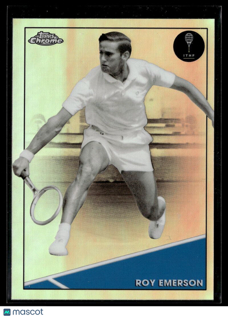 2021 TOPPS CHROME TENNIS REFRACTOR 94 Roy Emerson