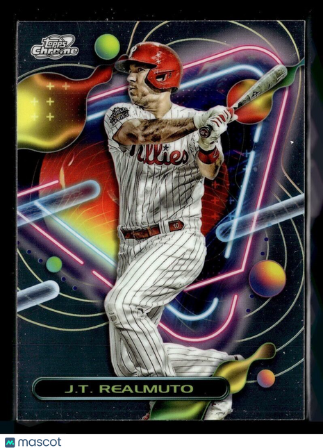 2023 TOPPS COSMIC CHROME 37 J.T. Realmuto - Philadelphia Phillies