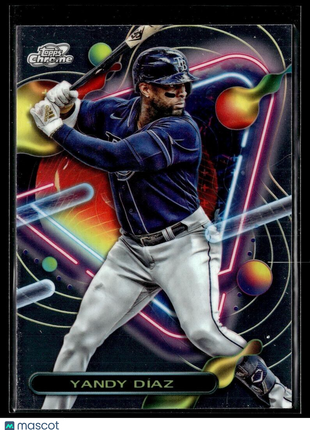 2023 TOPPS COSMIC CHROME 186 Yandy Díaz - Tampa Bay Rays