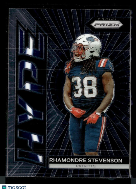 2023 PRIZM HYPE RHAMONDRE STEVENSON PATRIOTS