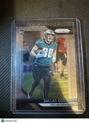 2018 Prizm Dallas Goedert Rookie Card RC #299 Eagles