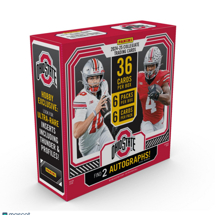 NIL 2025 Panini Ohio State University NIL Hobby Box