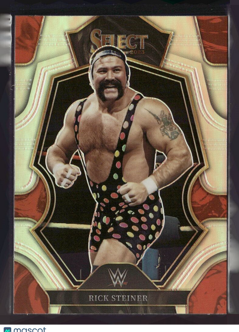 2023 SELECT WWE SILVER HOLO PREMIER LEVEL RICK STEINER