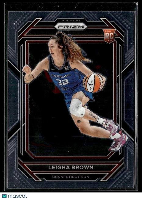 2023 PRIZM WNBA ROOKIE 146 Leigha Brown - Connecticut Sun