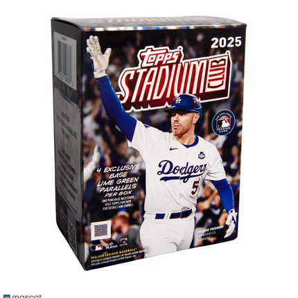 MLB 2025 Topps Stadium Club Baseball Value Box